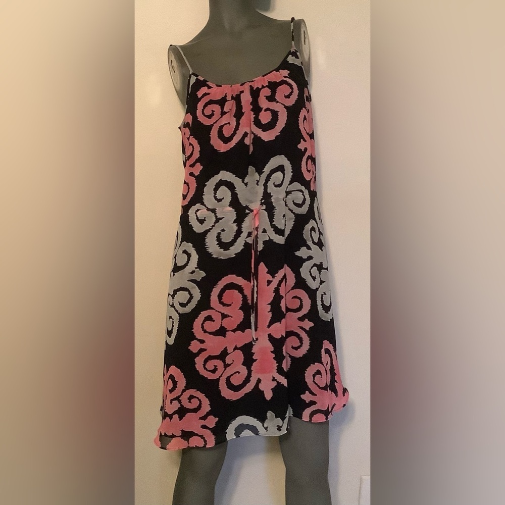 Banana Republic Milly Collection Short Dress Size 6 Sleeveless Lined Mini